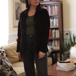 Vintage 90s does 70s suede jacket